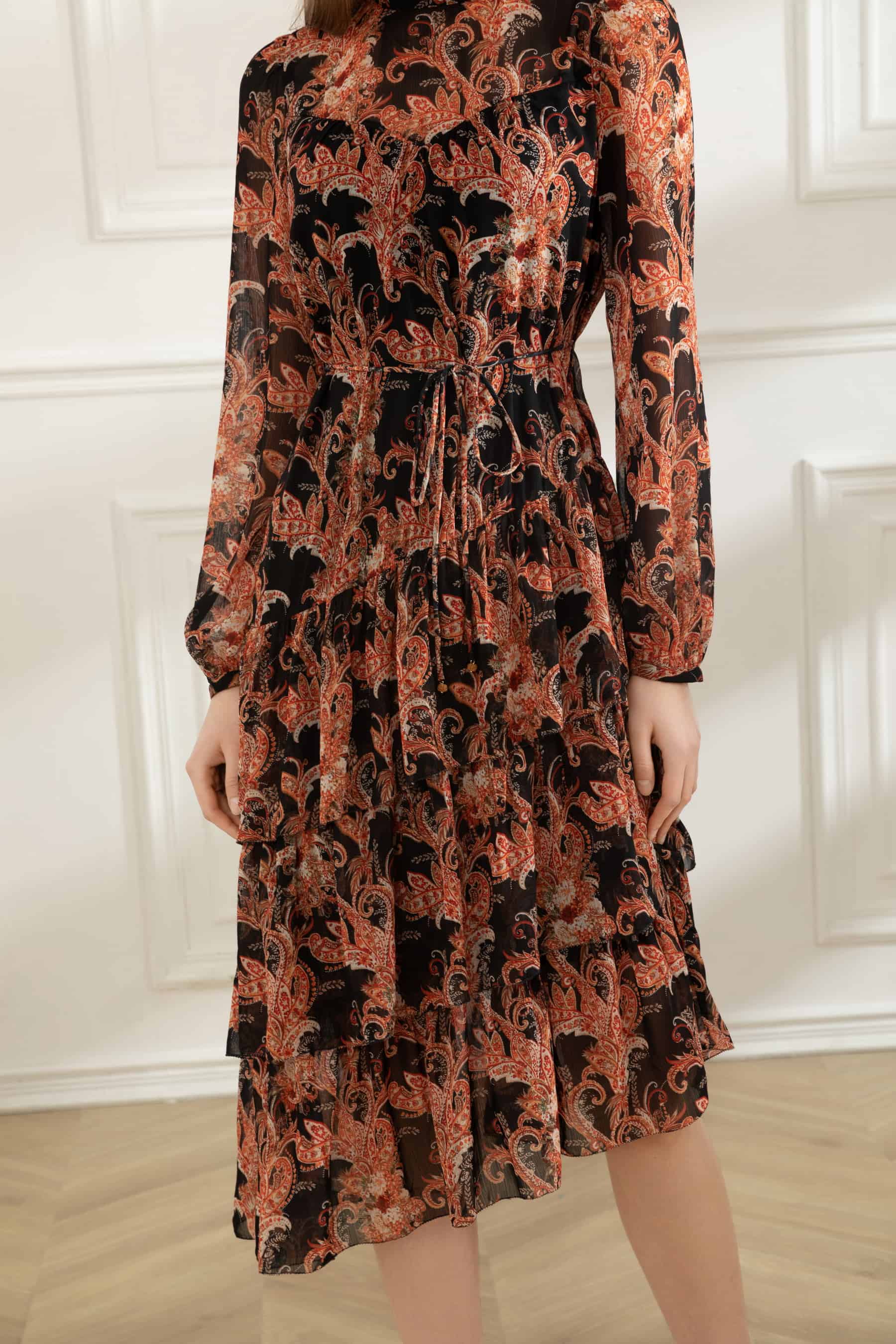 GDS Marchesa Dress | Red Print DRESSES autumn-winter AW 23 BLACK Catch DRESSES dup-review-publication GDS L M RACES S SALE 40 % wedding guest dress XL XS