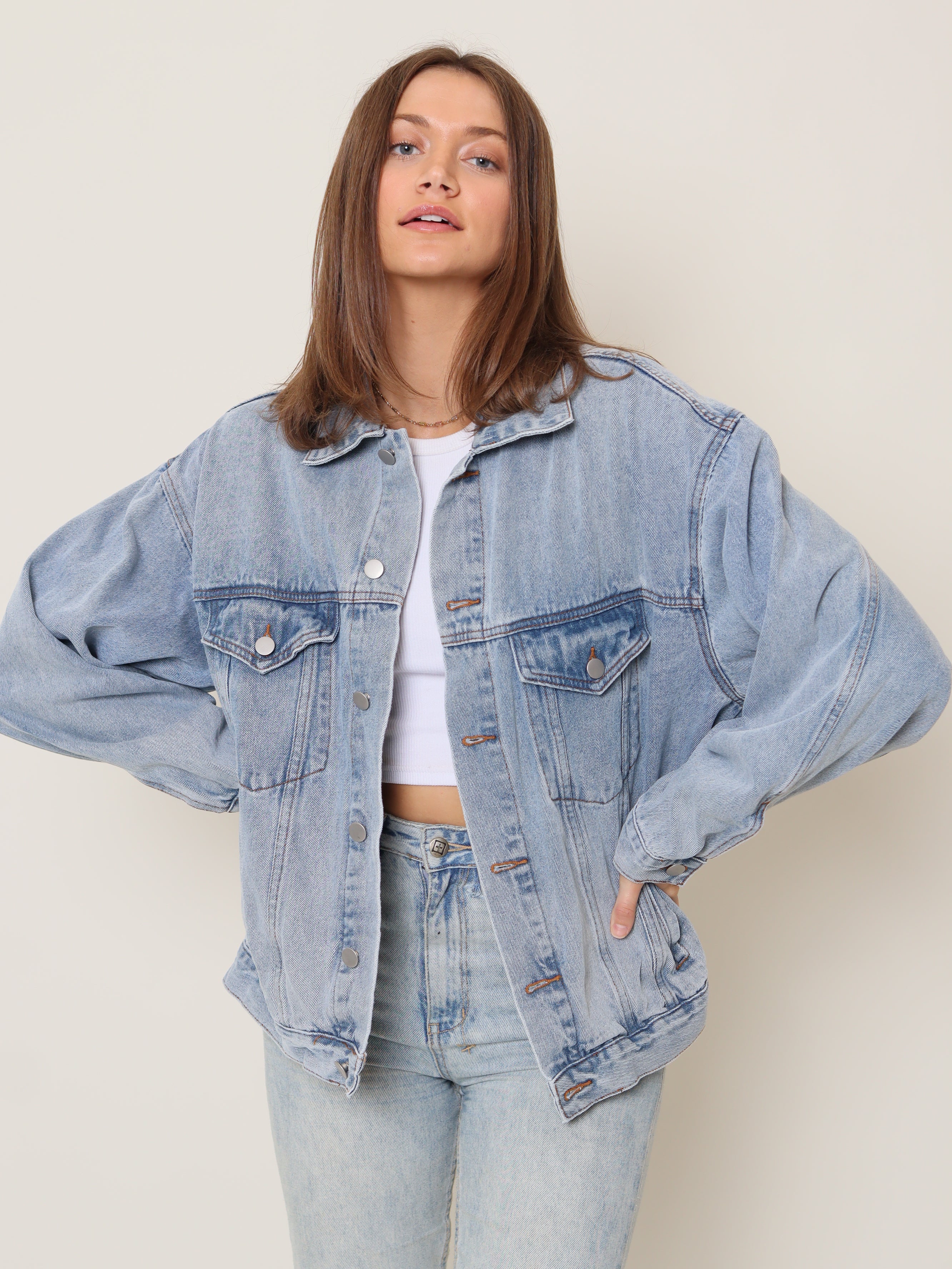 Dakota Denim Jacket | Denim JACKETS 10 12 6 8 autumn-winter BLUE DENIM JACKETS SALE stellino